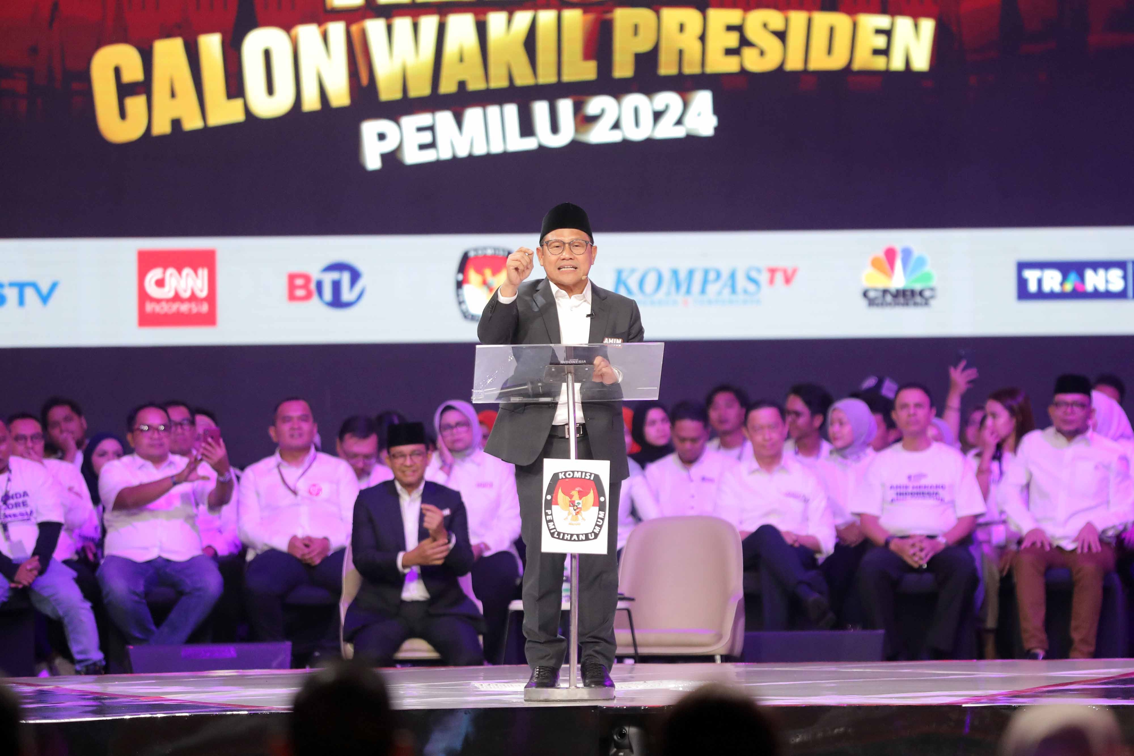 Bantah Ragukan Identitas NU, Cak Imin: Perasaan Saya Gak Pernah Ngomongin Bu Khofifah