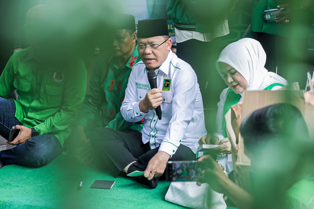 Serius Layani Masyarakat di Bidang Kesehatan, Mardiono Tinjau Rumah Sehat PPP di Cirebon