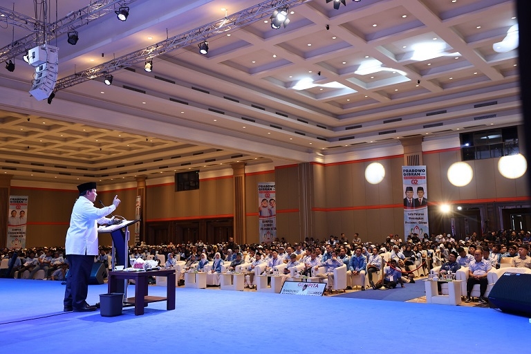 Prabowo Bertekad Rangkul Lawan-lawannya Jika Menang Pilpres 2024