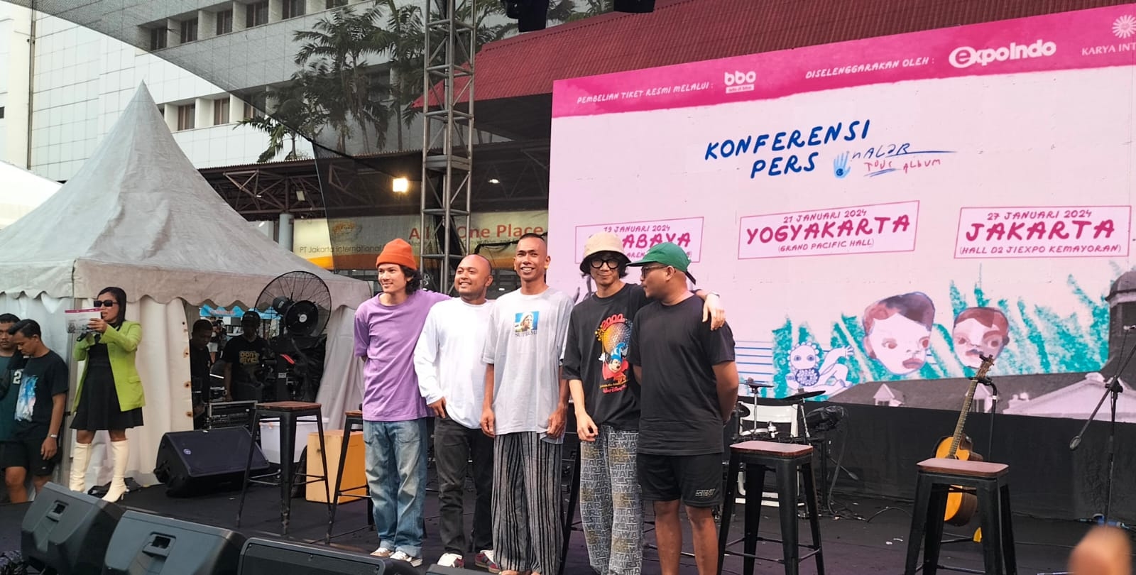 Fourtwnty Gelar Tur Album ke Surabaya, Yogyakarta, dan Jakarta di Januari 2024