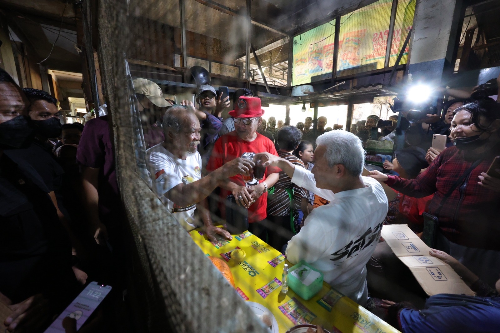 Pedagang Pasar Wonogiri: Dikasih Berapapun Tetep Pilih Pak Ganjar