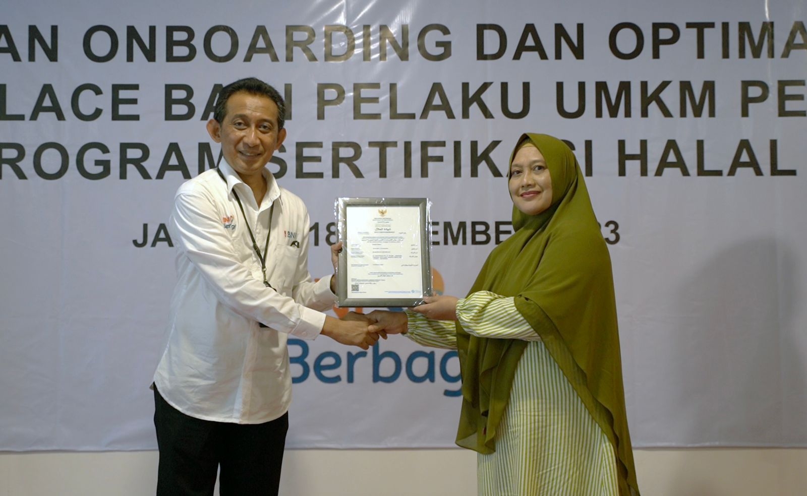 BNI Berbagi Beri Bantuan Sertifikasi Halal dan Pelatihan On Boarding untuk 422 UMKM Kuliner