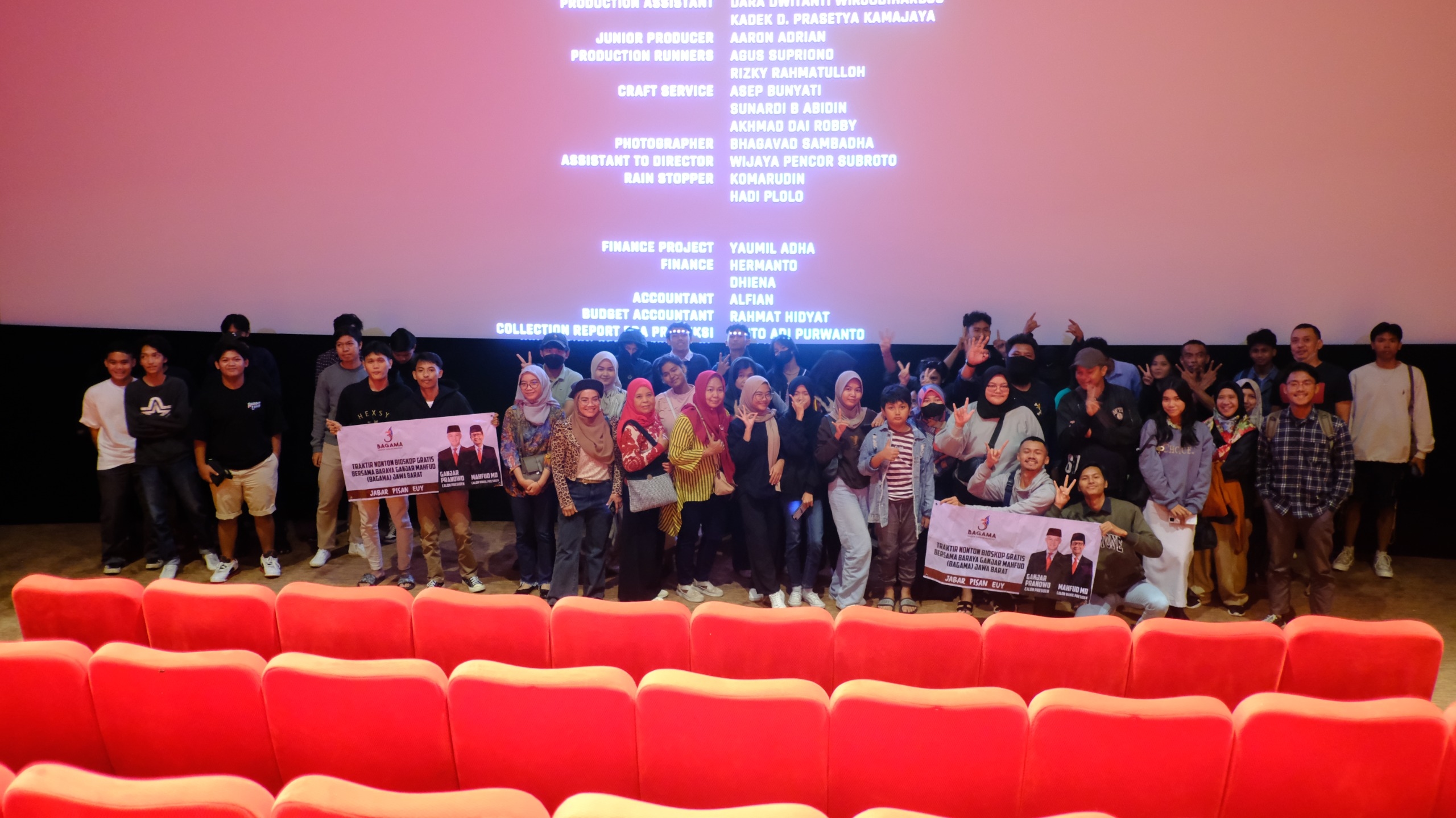 Jangkau Pemilih Gen-Z, Relawan Ganjar-Mahfud Ajak Nonton Bioskop Gratis di Depok dan Karawang