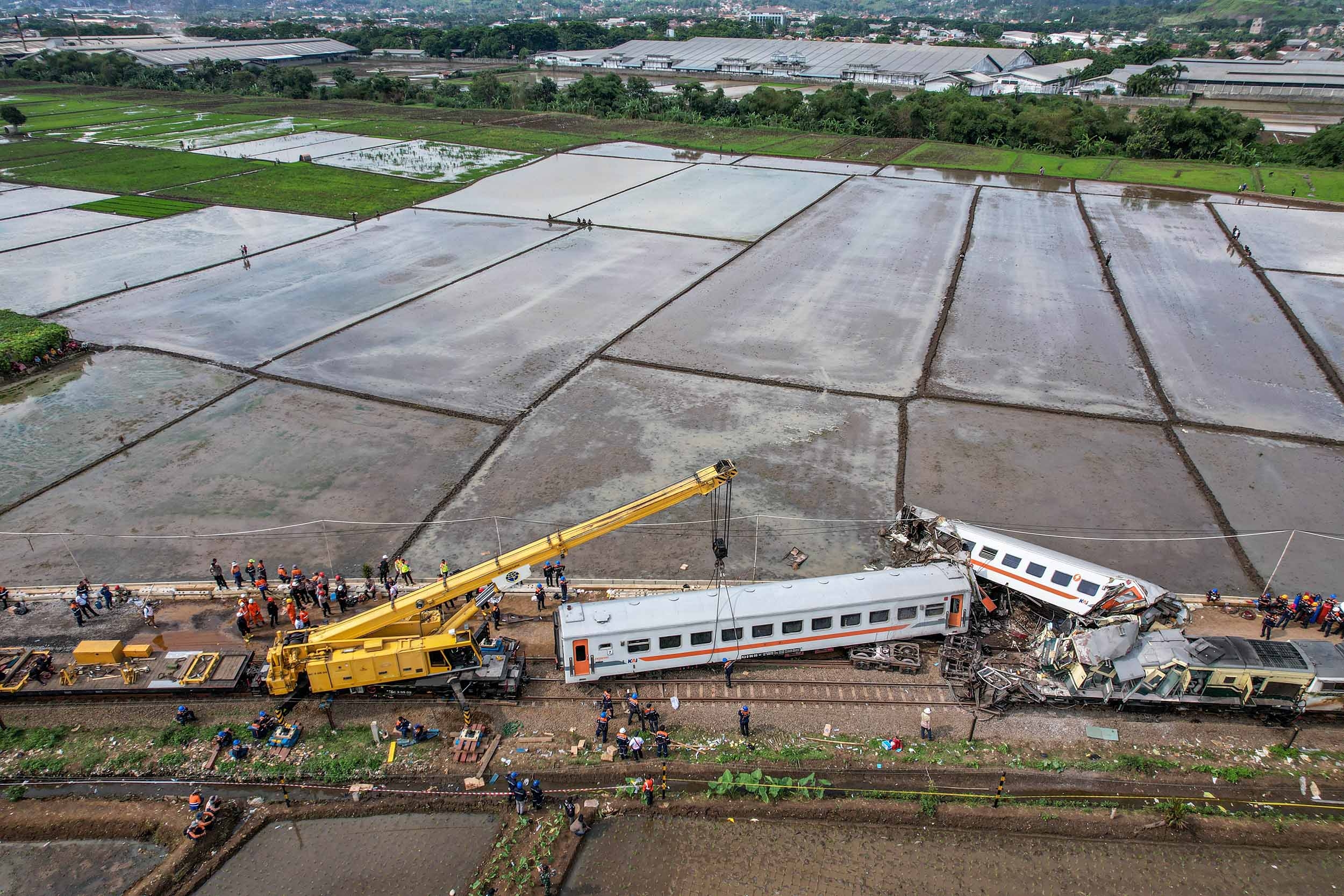 Jasa Raharja Jamin Santunan Korban Kecelakaan Kereta Api di Bandung