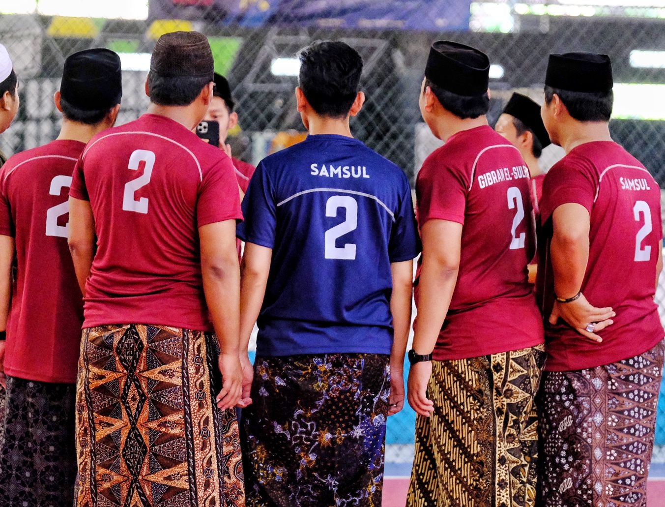 Momen Gibran Main Futsal dengan Jersey Samsul, Cetak 2 Gol