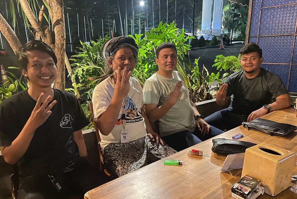 Relawan Kopi Gama Kawal Suara Ganjar-Mahfud di Luar Negeri