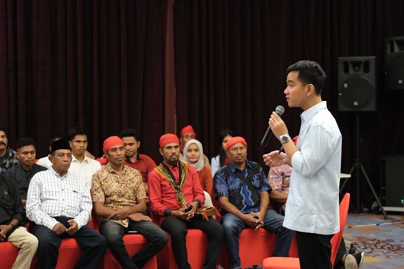Di Depan Raja Raja Maluku, Gibran Bicara Panjang Soal Isu-isu Khas Daerah