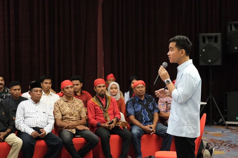 Di Depan Raja Raja Maluku, Gibran Bicara Panjang Soal Isu-isu Khas Daerah