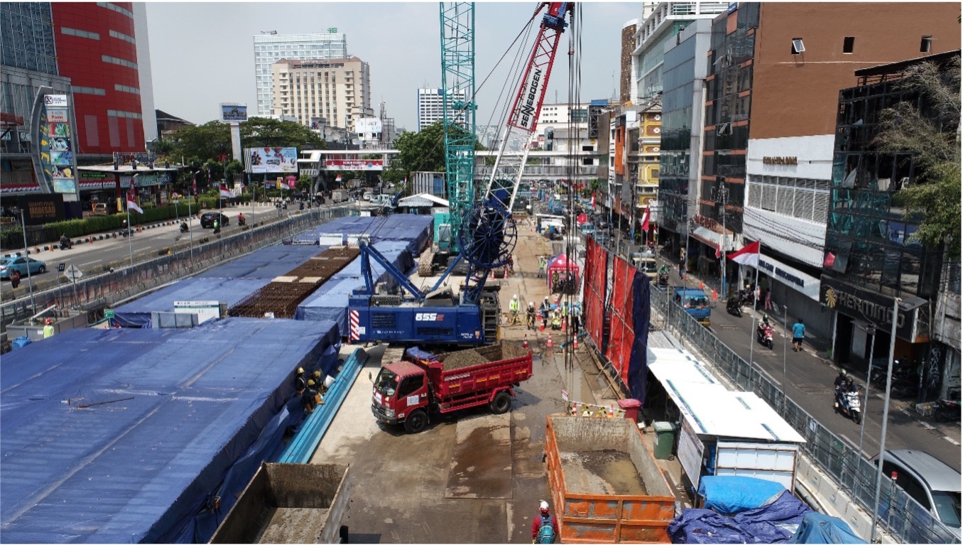 Progres Hampir 50%, Hutama Karya Komitmen Rampungkan Proyek MRT Rute Mangga Besar - Glodok - Kota Tepat Waktu
