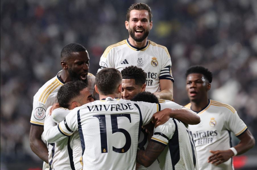 Piala Super Spanyol: Madrid ke Final Kalahkan Atletico , Griezzman Cetak Sejarah Baru