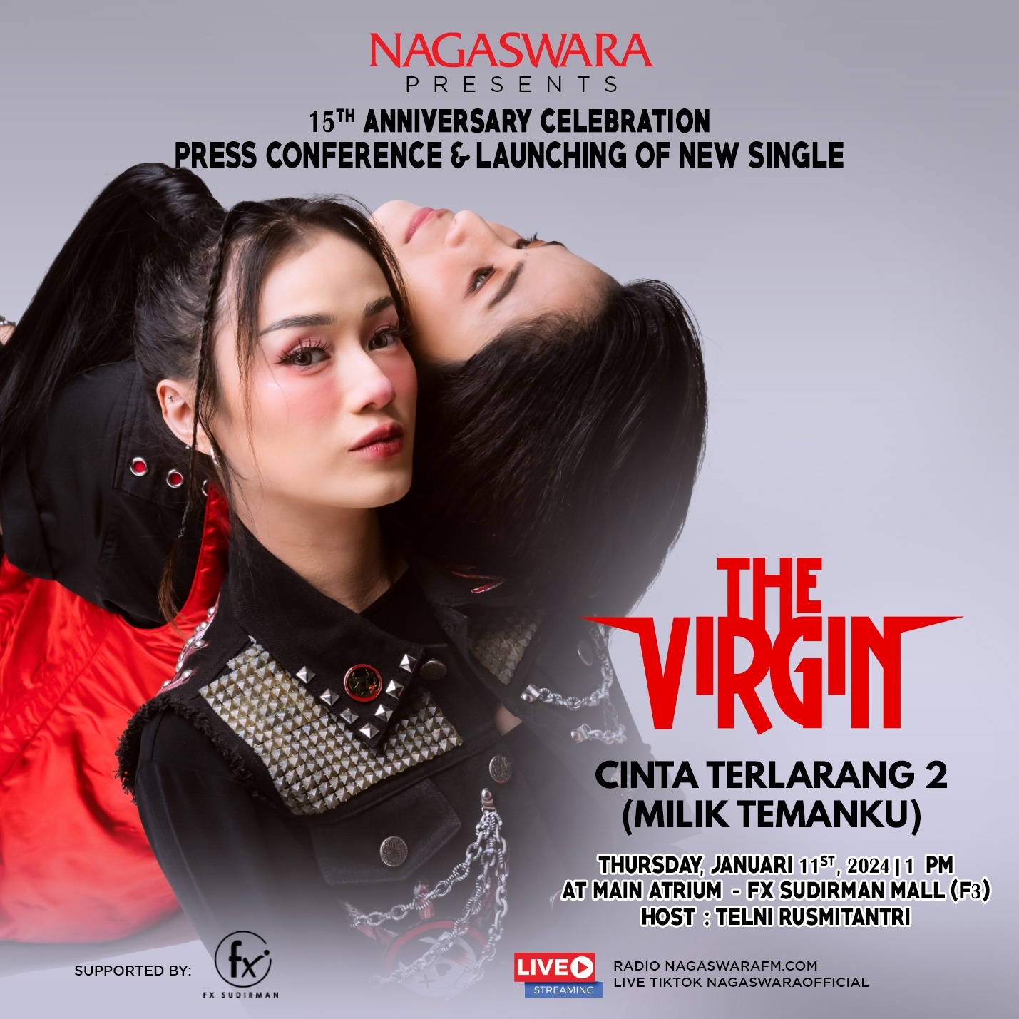The Virgin Rilis Single Cinta Terlarang 2