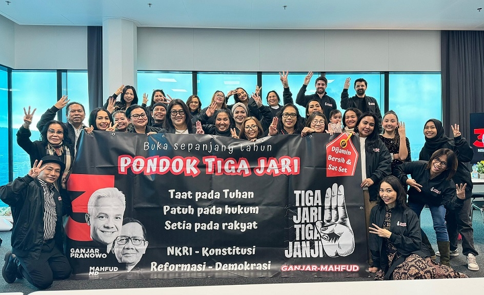 Siti Nur Azizah Ma'ruf Amin Apresiasi Touring Tiga Jari dan Warung D3mokrasi di Swiss untuk Dukung Ganjar-Mahfud