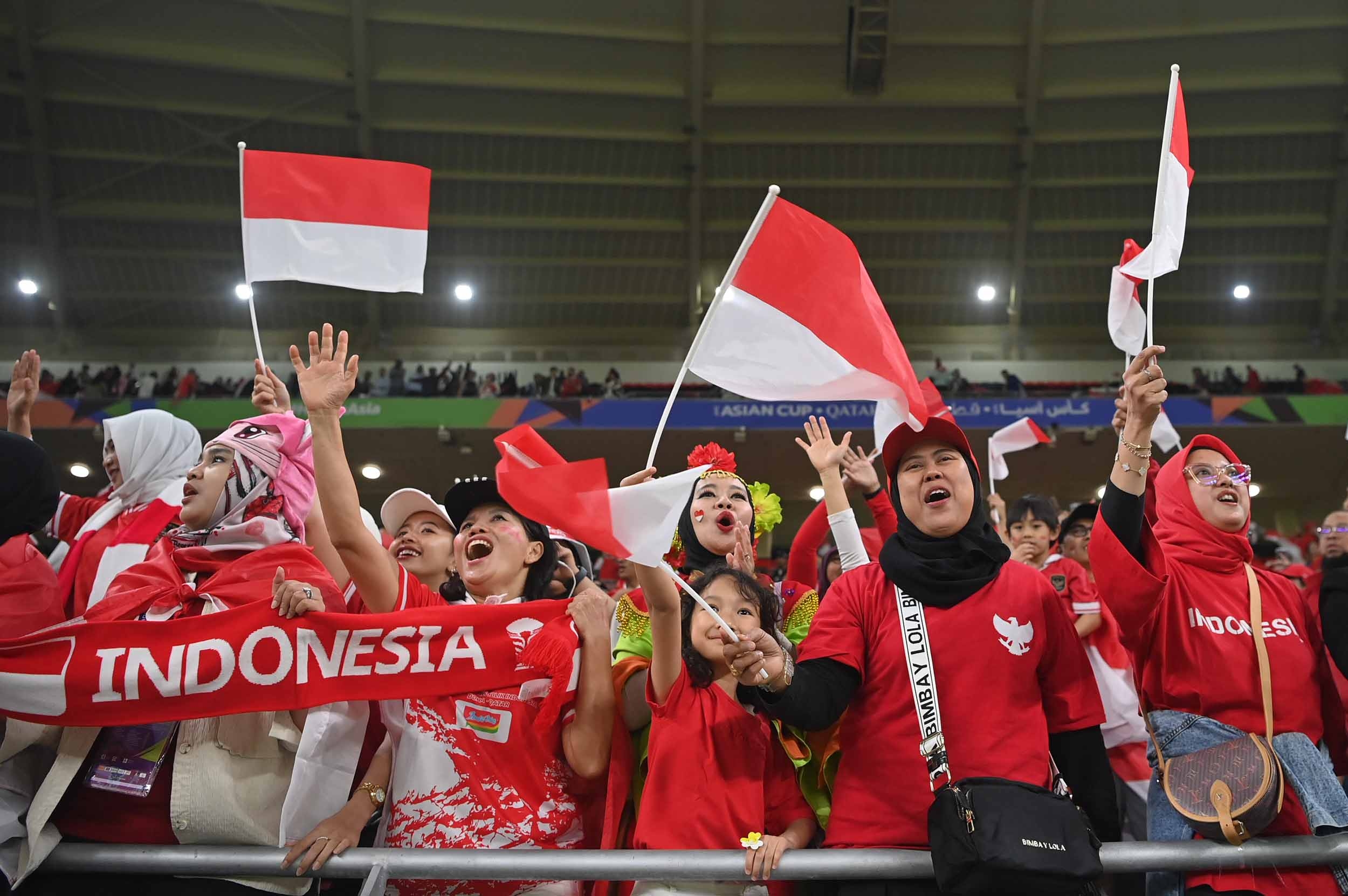 Piala Asia: 1.500 Suporter Ultras Garuda Dukung Timnas Indonesia di Doha Malam Ini