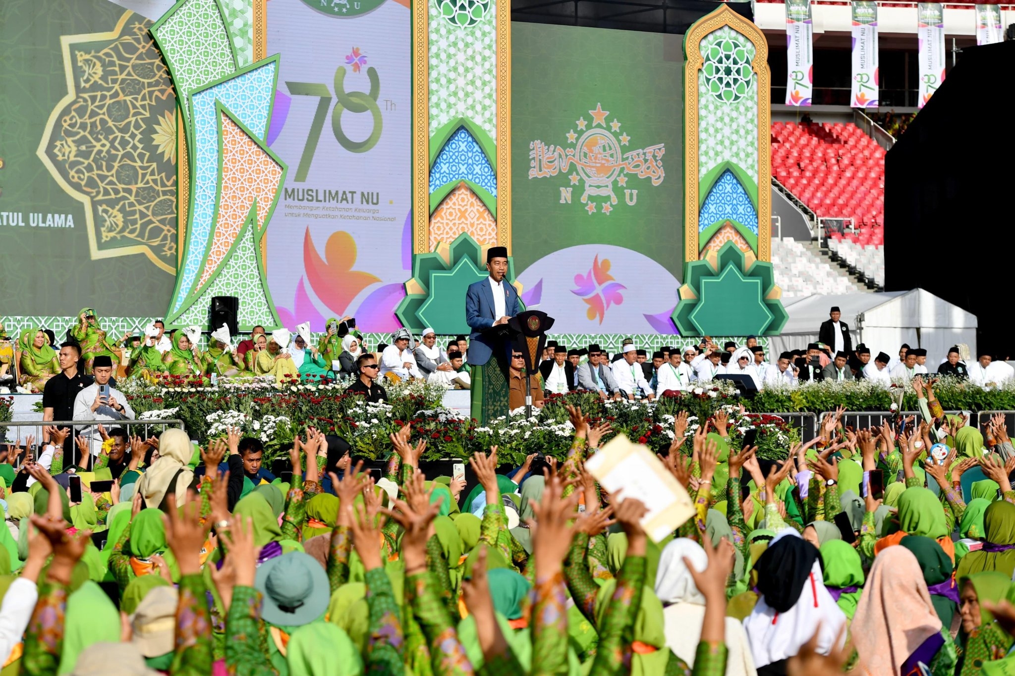 Jokowi: Urusan Persatuan, Ibu-ibu Juaranya