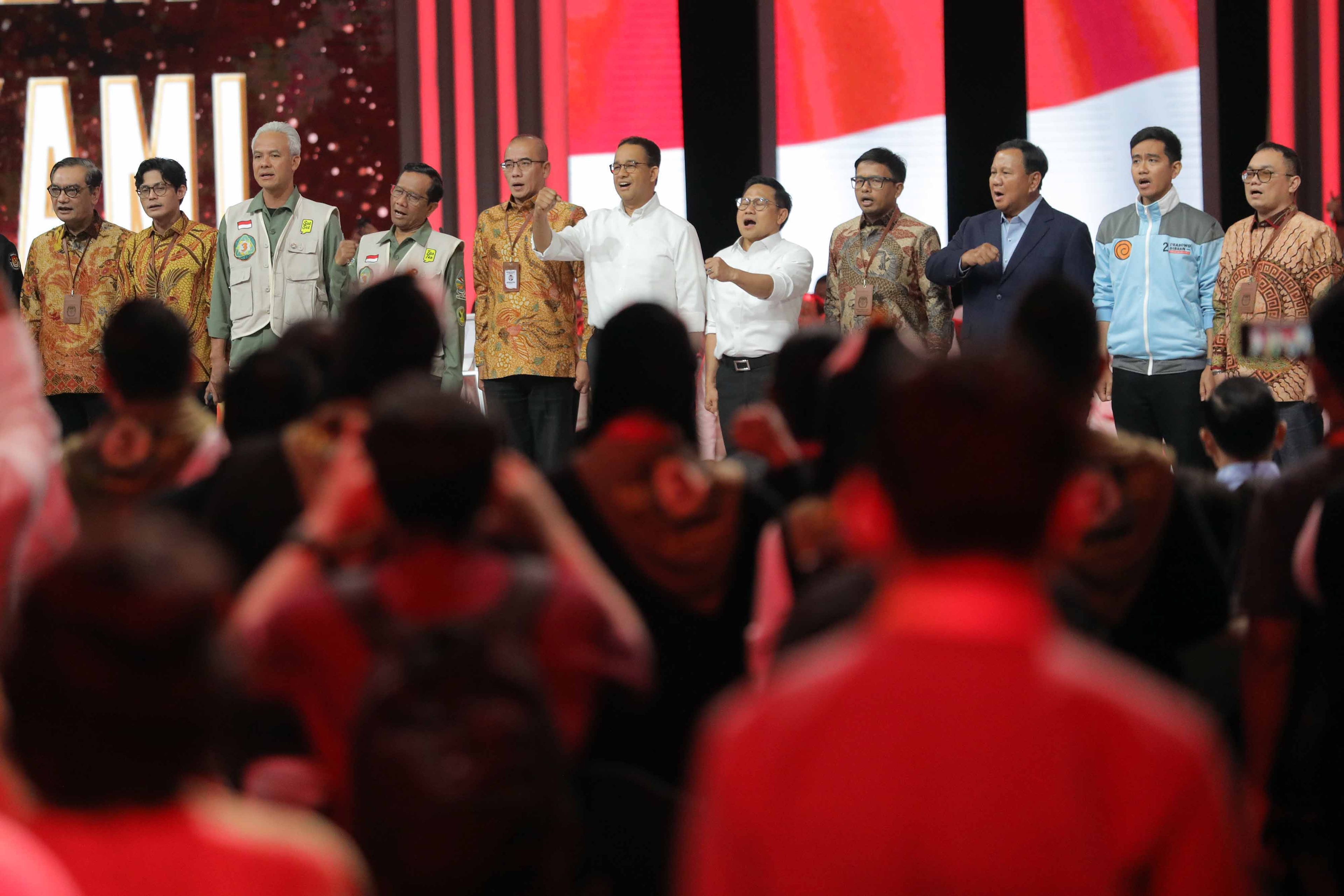 Viral Cuitan Capres-cawapres Usai Debat Keempat Pilpres 2024 Tadi Malam, Gibran: Pengen Seblak
