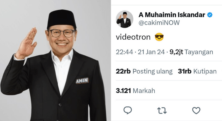 Gagal Diculik ke Rengasdengklok, Cak Imin Sukses Comeback di Debat Cawapres Siap Dapat Videotron