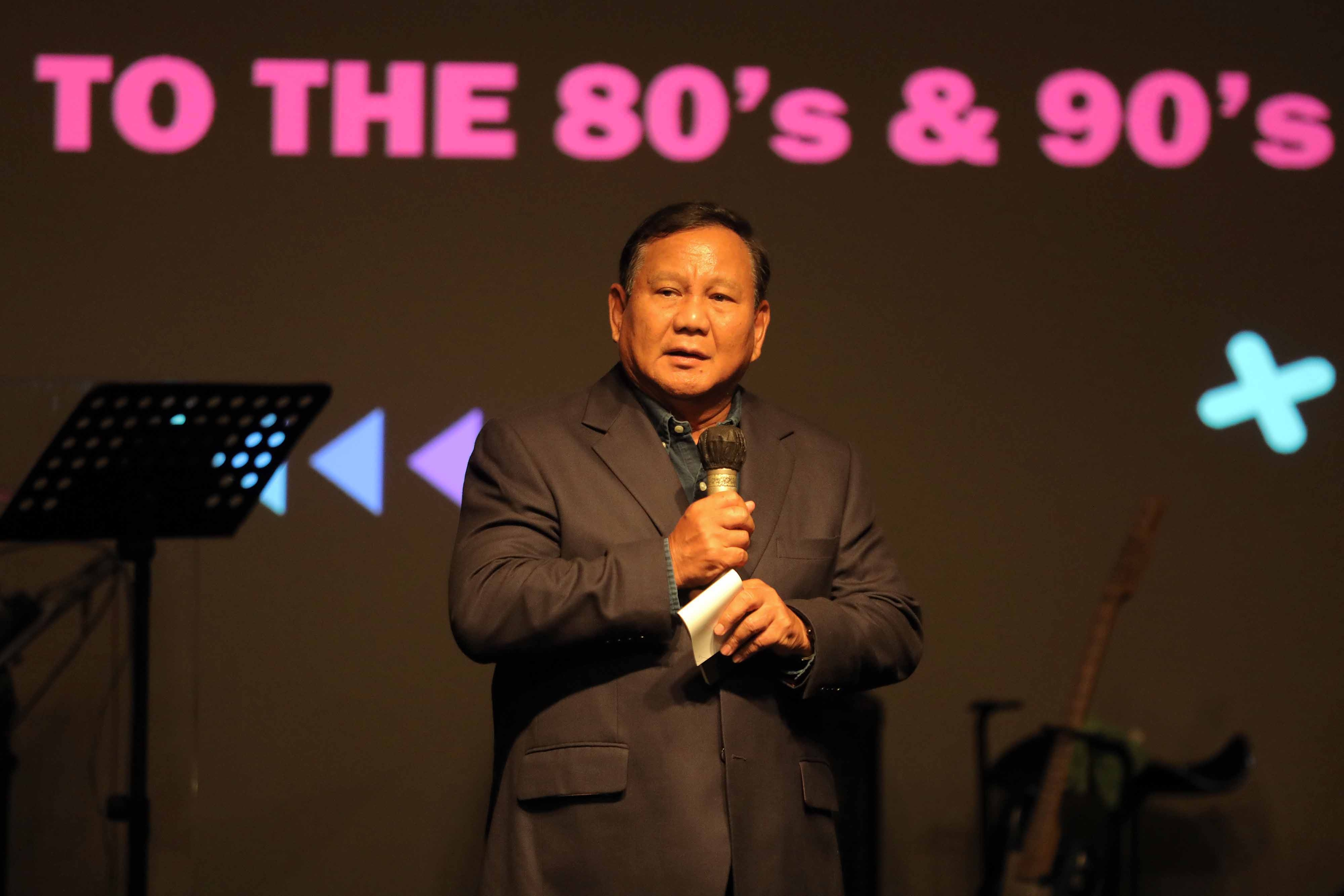 Optimis Masa Depan Indonesia Gemilang, Prabowo Ingatkan Jangan Mau Ditakuti Antek Asing