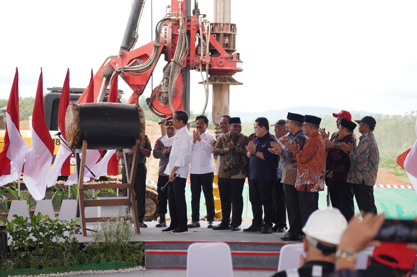 Groundbreaking Masjid Negara IKN Garapan Hutama Karya, Presiden Jokowi Harap Jadi Simbol Kemajemukan Indonesia