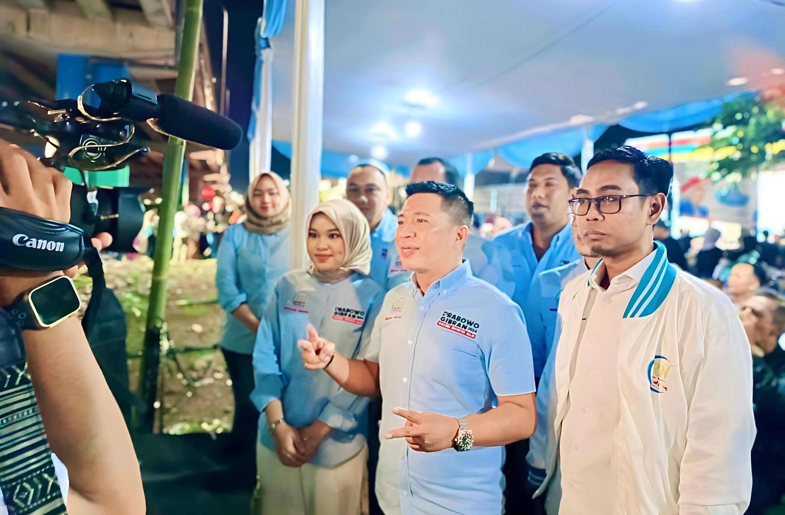 Rampai Nusantara Gelar Nobar Debat Cawapres dan Pesta Rakyat, Massa Membludak Ada Kuliner Nusantara hingga Layar Tancap