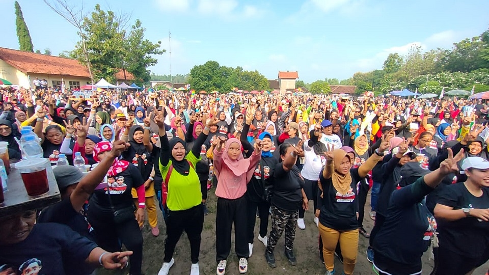 Banjir Hadiah, Goyang Gemoy Sapa Puluhan Ribu Warga Sragen