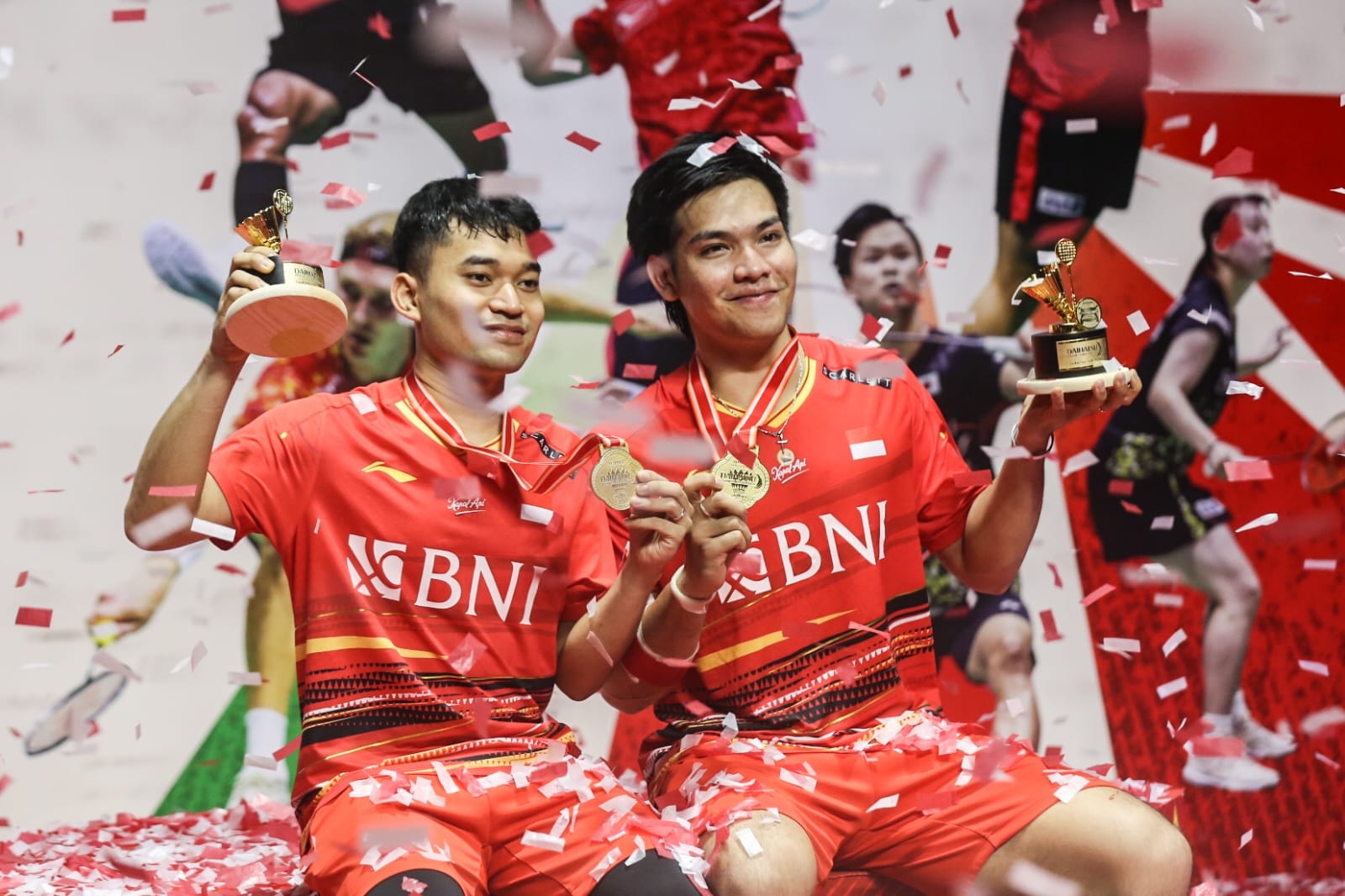 Indonesia Masters: Leo/Daniel Pertahankan Gelar Juara Ganda Putra