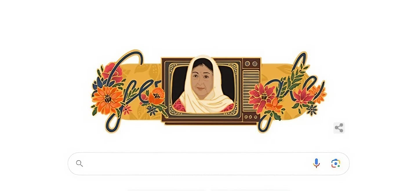 Google Doodle Hari Ini Hadirkan Ilustrasi Aminah Cendrakasih, Pemeran Mak Nyak 'Si Doel Anak Sekolahan' yang Ulang Tahun ke-86