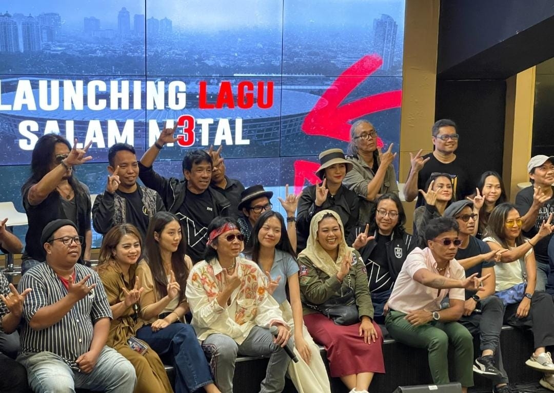 Usai Deklarasi Ganjar-Mahfud, Slank Bikin Lagu Salam M3tal