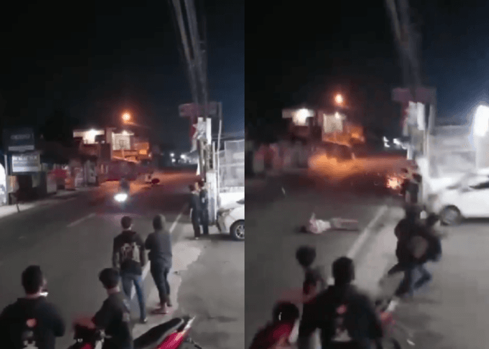 Viral Detik-detik Kecelakaan Maut di Bogor Diduga Balapan Liar, Satu Orang Tewas