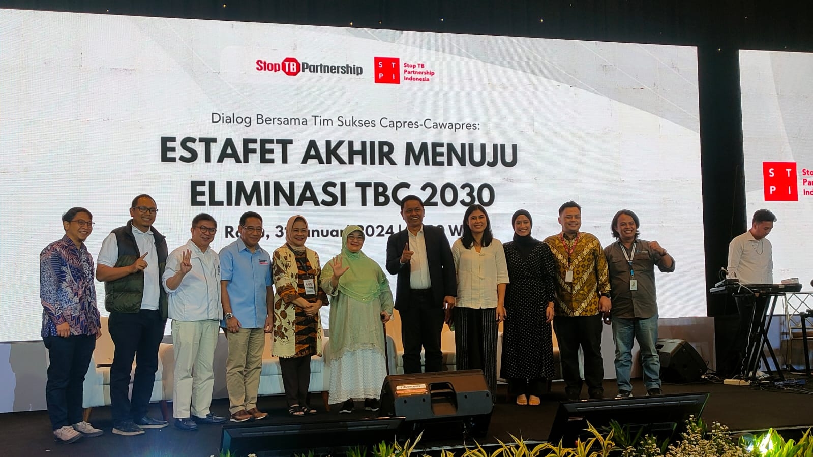 3 Timses Capres-Cawapres Komitmen Entaskan TBC di Tahun 2030