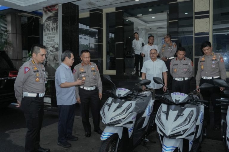 Korlantas Polri Dapat Hibah 5 Motor Vario Dukung Kinerja Polantas