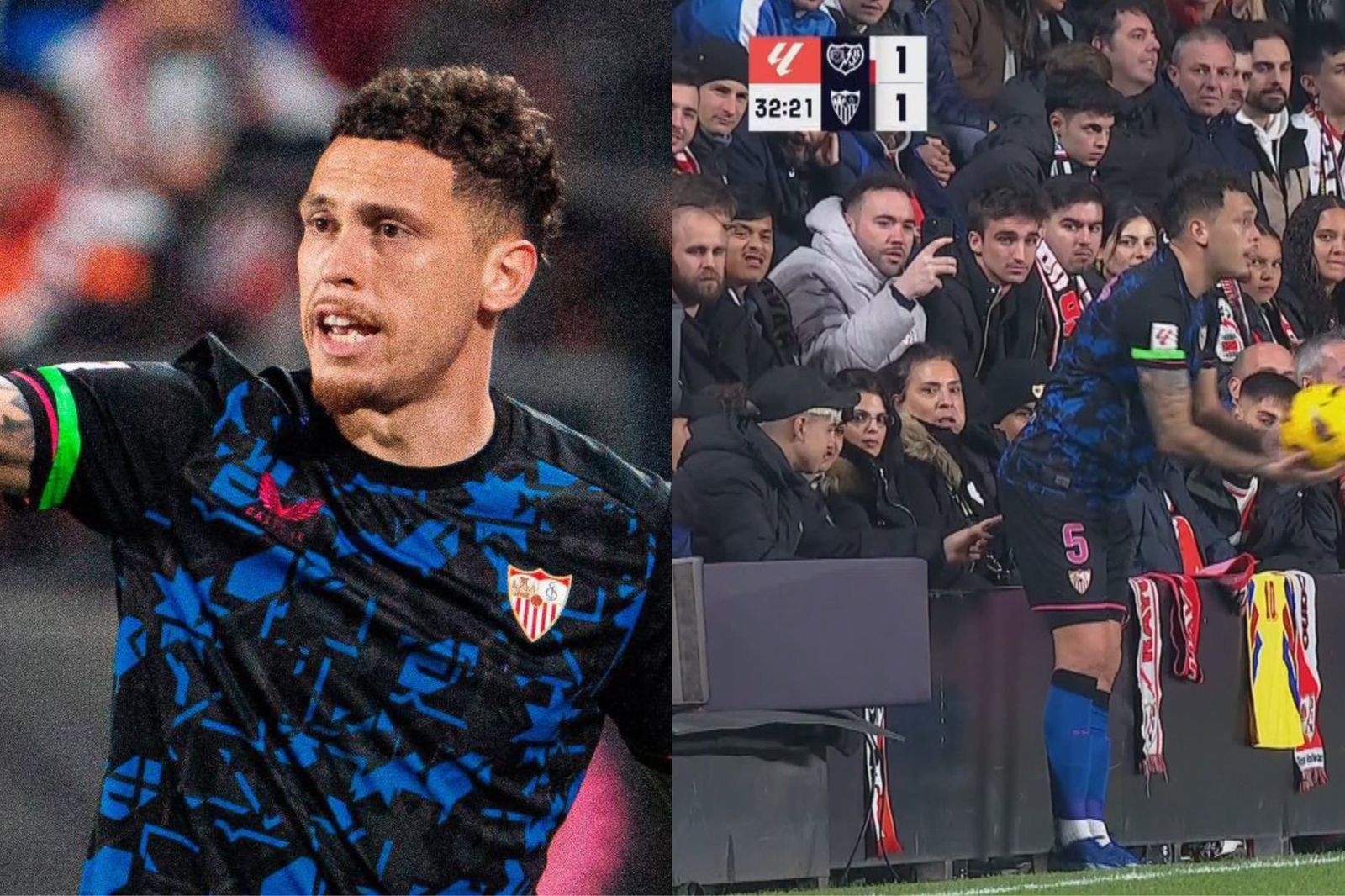 VIRAL! Pemain Sevilla Lucas Ocampos Jadi Korban 'Tusuk' Pantat oleh Penggemar