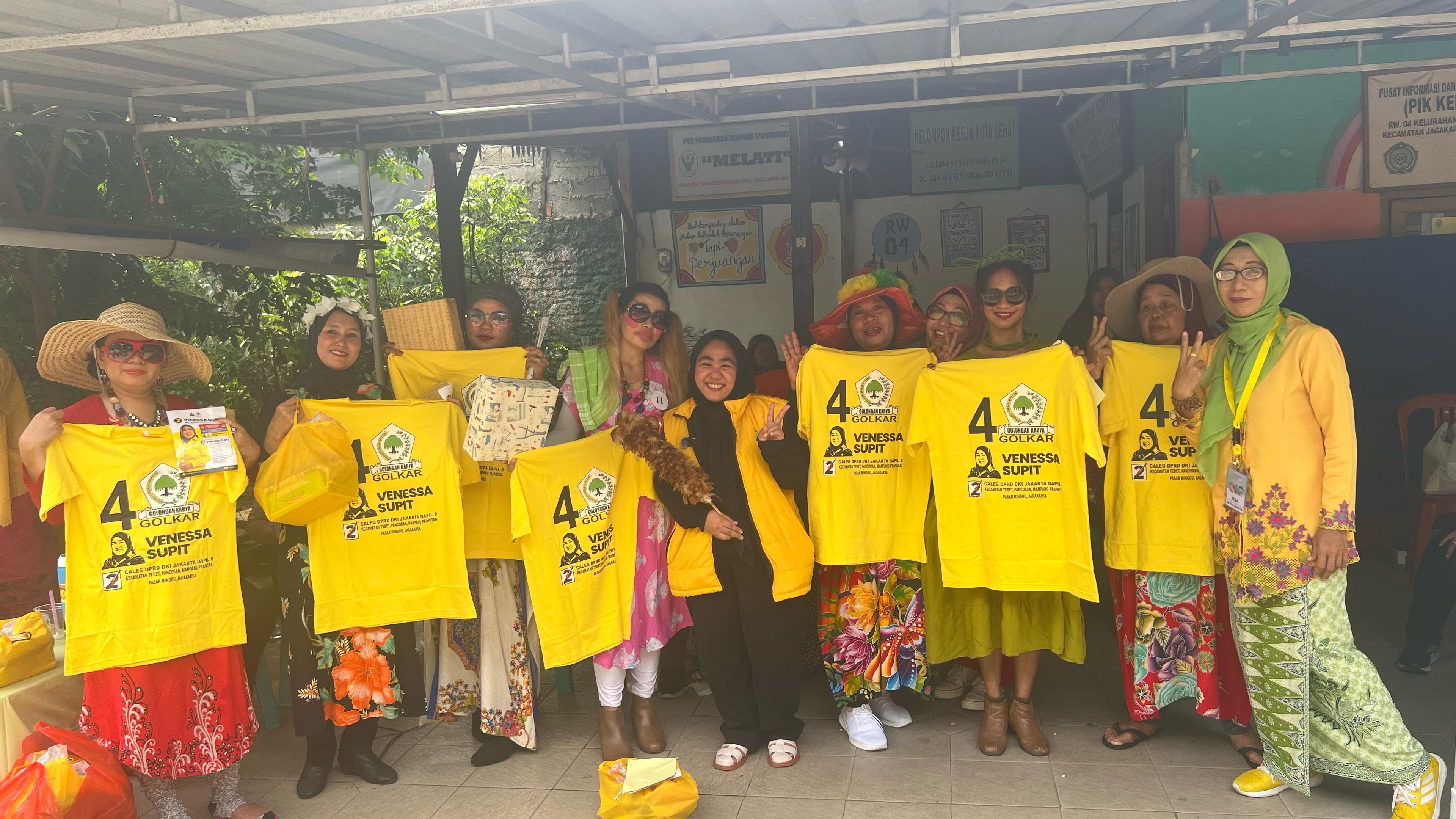 Venessa Supit, Caleg Gemoy Wakilnya Anak Muda Jakarta