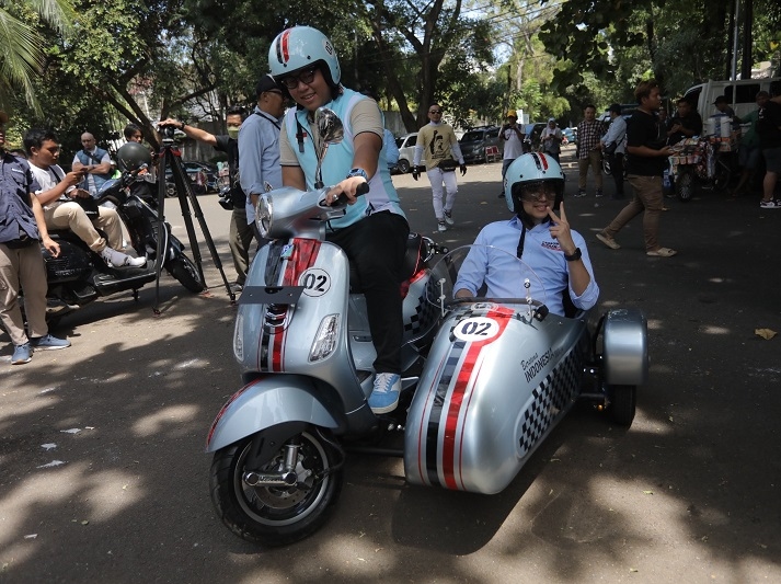 Pertama di Dunia, Komunitas Rainbow Moto Builder Rilis NFT Motor Kampanye Prabowo-Gibran