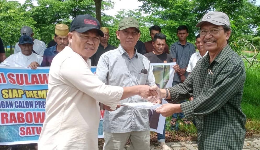 Petani Tebu Sulawesi Selatan Bertekad Menangkan Prabowo-Gibran Satu Putaran