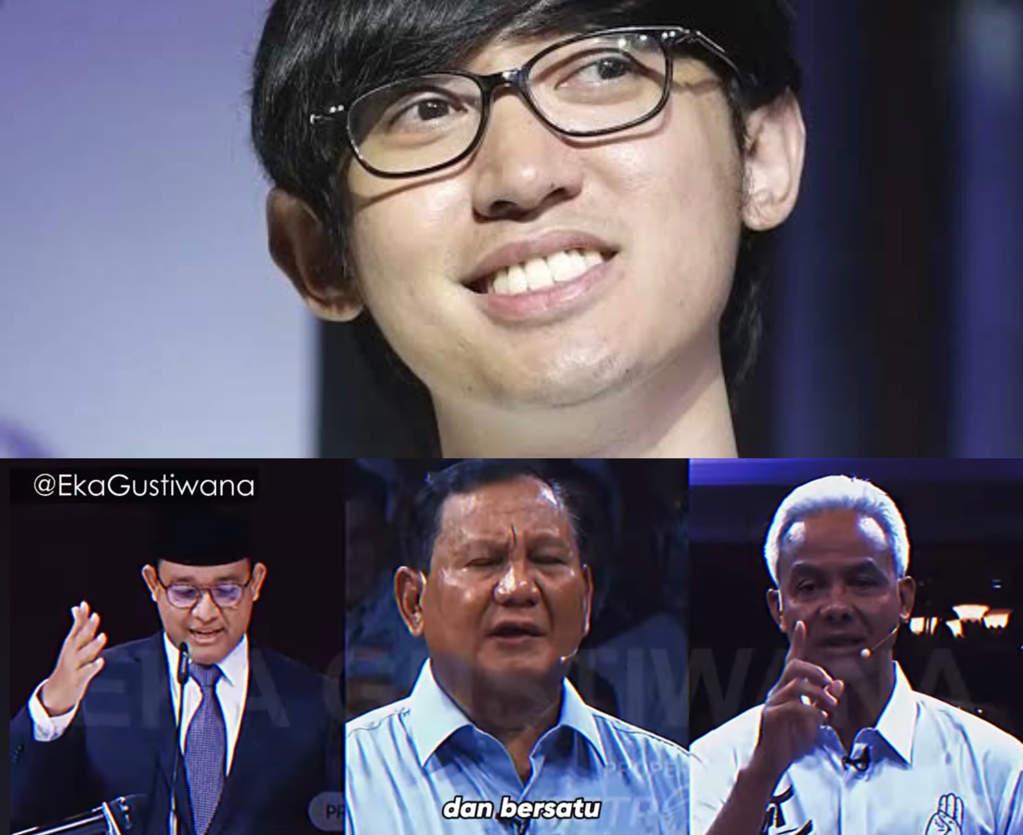 VIRAL! Komposer Eka Gustiwana Bikin Lagu Janji Capres dalam Tiga Menit, Warganet: Pemersatu Bangsa