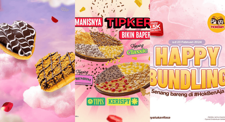 10 Daftar Promo Makanan Spesial Hari Valentine 2024, Jadi Ide Kencan Bareng Pasangan Berburu Diskon dan Gratisan!