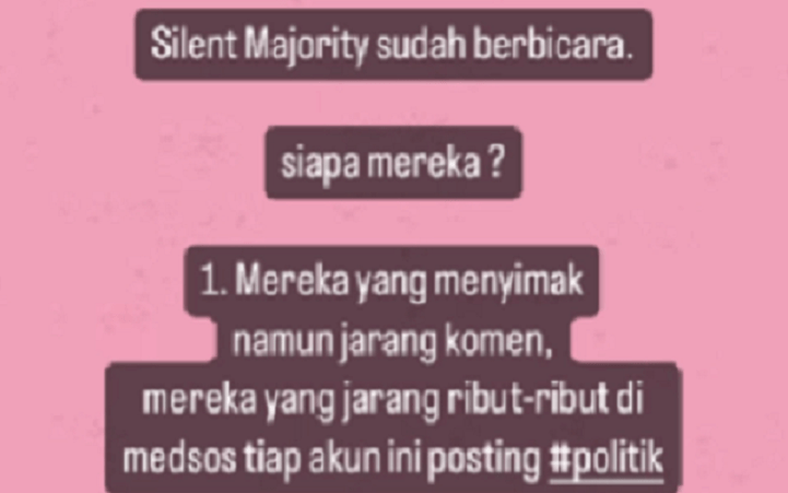 Apa Itu Silent Majority yang Disinggung Ridwan Kamil? Begini Penjelasannya