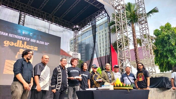 Peringati 50 Tahun Bermusik, God Bless Gelar Pameran di Galeri Nasional Indonesia