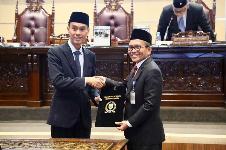 Sekda SA Supriono Hadiri Rapat Paripurna Penyampaian Hasil Reses Tahap 1 Anggota dan Pimpinan DPRD Sumsel