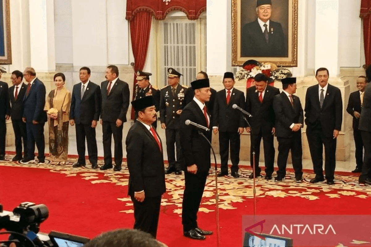 Sah! Hadi Tjahjanto Jadi Menko Polhukam dan AHY Jadi Menteri ATR