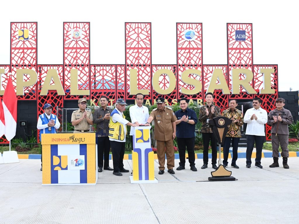 Jokowi Resmikan Sistem Pengolahan Air Limbah di Losari, Tekan Pencemaran Lingkungan