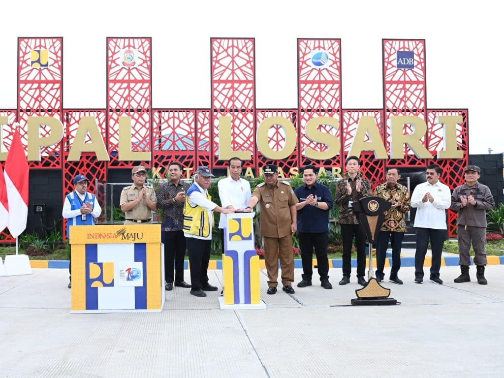 Jokowi Resmikan Sistem Pengolahan Air Limbah di Losari, Tekan Pencemaran Lingkungan