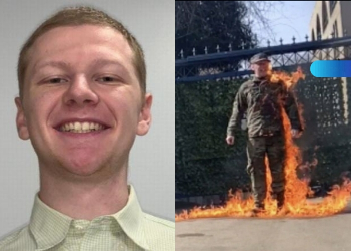 Mengenal Sosok Aaron Bushnell, Prajurit Angkatan Udara AS yang Bakar Diri Sambil Berteriak 'Bebaskan Palestina'