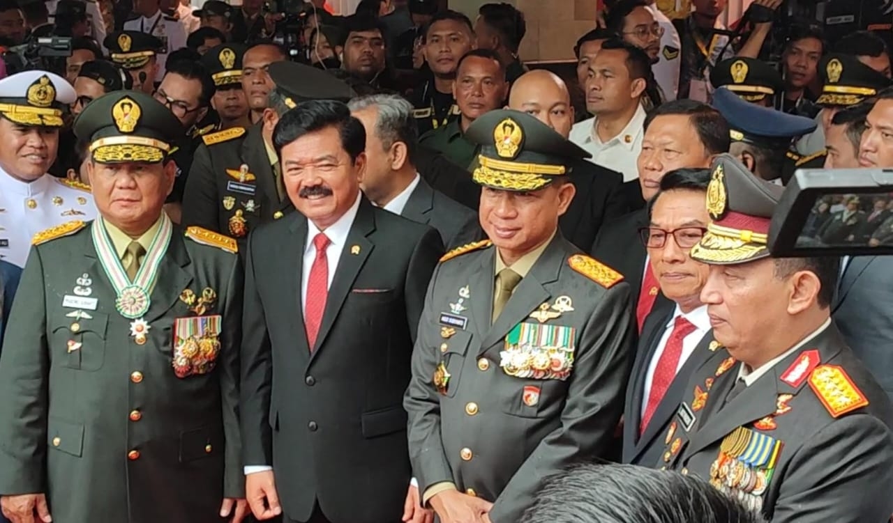 Prabowo Usai Terima Pangkat Istimewa Jenderal TNI (HOR): Kayaknya Berat Ya