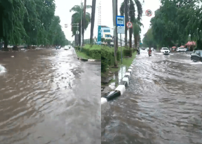 Kelapa Gading Jadi Trending Topik di X karena Banjir, Netizen Curhat Terkena Macet Sampai 4 Jam!