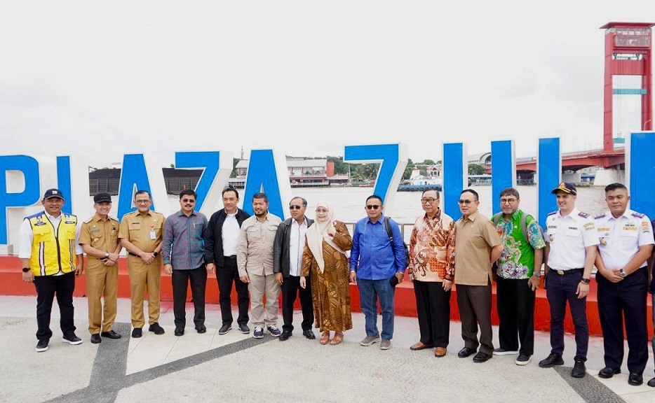 Plh Sekda Sumsel Dampingi Reses Komisi V DPR Tinjau Infrastruktur Kota Palembang