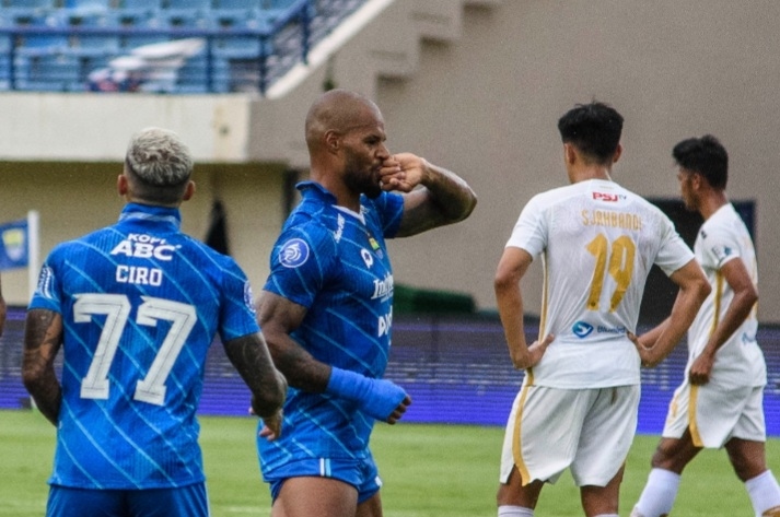 Ngeri, David Da Silva Kembali Persib Bandung Full Team Lawan Persita Habis Lebaran