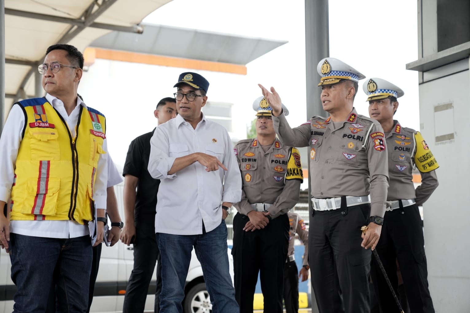 Antisipasi Kemacetan, Kakorlantas Polri dan Menhub Survei Jalur Menuju Gerbang Tol Cisumdawu-Palimanan