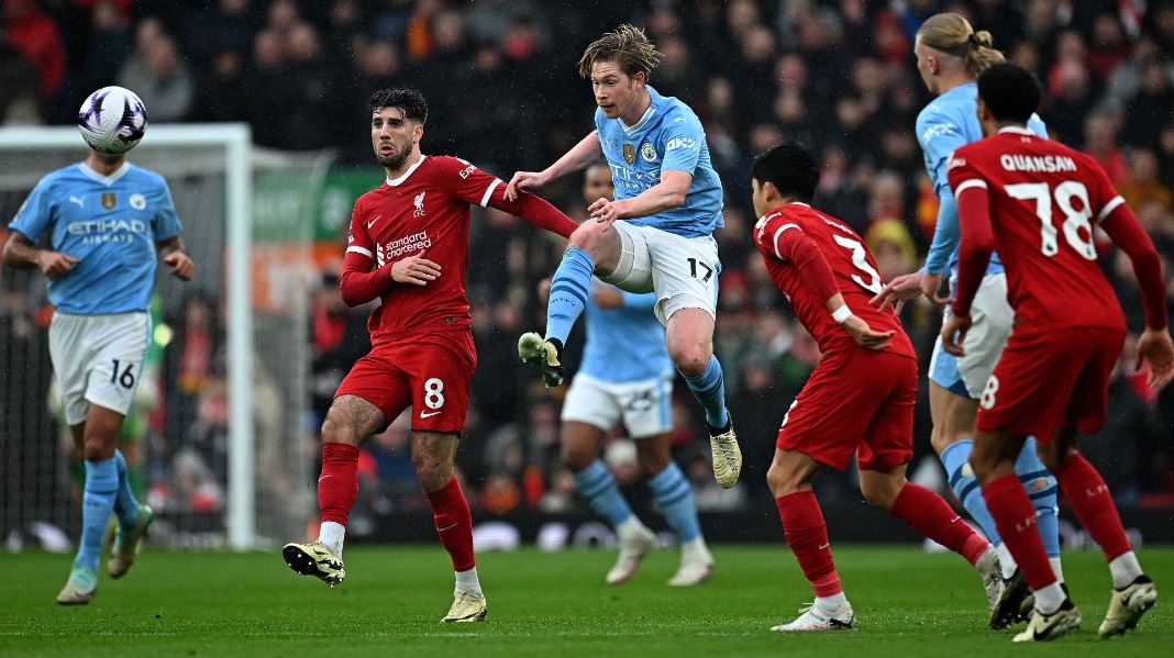 Liverpool vs Man City: Skor Imbang 1-1 di Anfield, The Reds dan Citizens Gagal Geser Arsenal