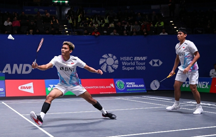 All England: Bagas/Fikri Taklukkan Duet Skotlandia, Buka Jalan Indonesia di Hari Pertama